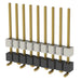 HW-09-10-G-S-350-SM by Samtec Inc. - CONNECTOR HDR 9POS 0.1 STACK SMD GOLD