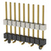 HW-09-10-G-S-450-SM-A by Samtec Inc. - CONNECTOR HDR 9POS 0.1 STACK SMD GOLD