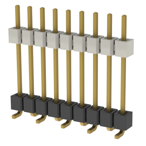 HW-09-10-G-S-600-SM by Samtec Inc. - CONNECTOR HDR 9POS 0.1 STACK SMD GOLD