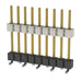 HW-09-10-F-S-545-SM by Samtec Inc. - CONNECTOR HDR 9POS 0.1 STACK SMD GOLD