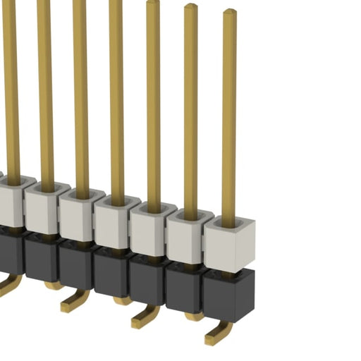 HW-13-10-G-S-290-SM by Samtec Inc. - CONNECTOR HDR 13POS 0.1 STACK SMD