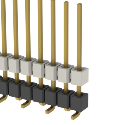 HW-19-10-H-S-325-SM by Samtec Inc. - CONNECTOR HDR 19POS 0.1 STACK SMD