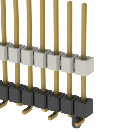 HW-17-10-G-S-490-SM-A by Samtec Inc. - CONNECTOR HDR 17POS 0.1 STACK SMD