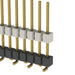 HW-25-10-G-S-475-SM by Samtec Inc. - CONNECTOR HDR 25POS 0.1 STACK SMD