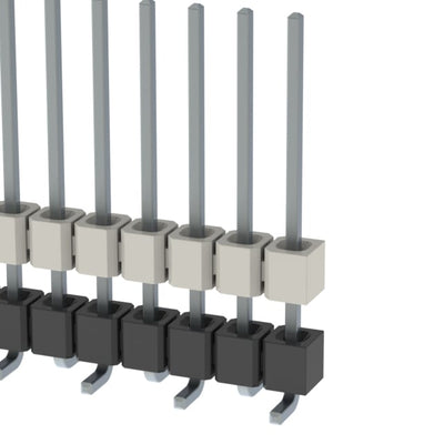 HW-16-10-T-S-370-SM by Samtec Inc. - CONNECTOR HDR 16POS 0.1 STACK SMD TIN
