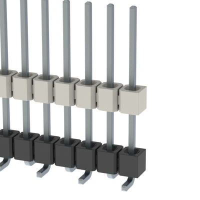 HW-31-10-T-S-475-SM by Samtec Inc. - CONNECTOR HDR 31POS 0.1 STACK SMD TIN