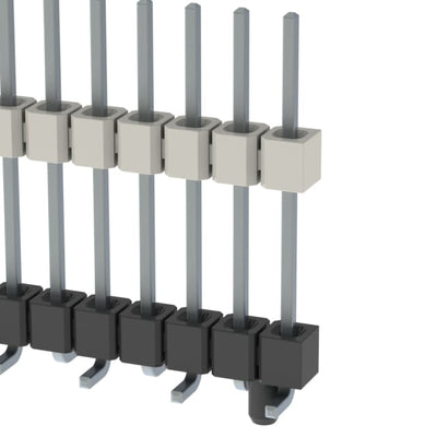 HW-14-10-T-S-578-SM-A by Samtec Inc. - CONNECTOR HDR 14POS 0.1 STACK SMD TIN