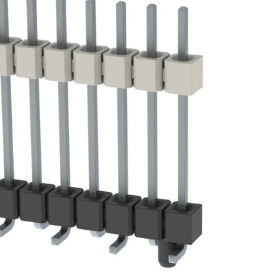 HW-20-10-T-S-670-SM-A by Samtec Inc. - CONNECTOR HDR 20POS 0.1 STACK SMD TIN