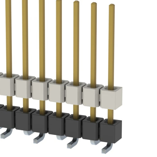 HW-13-10-LM-S-325-SM by Samtec Inc. - CONNECTOR HDR 13POS 0.1 STACK SMD