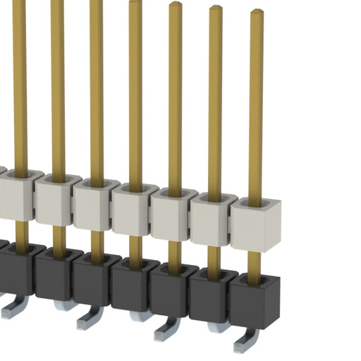 HW-25-10-S-S-375-SM by Samtec Inc. - CONNECTOR HDR 25POS 0.1 STACK SMD