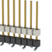 HW-23-10-F-S-375-SM by Samtec Inc. - CONNECTOR HDR 23POS 0.1 STACK SMD