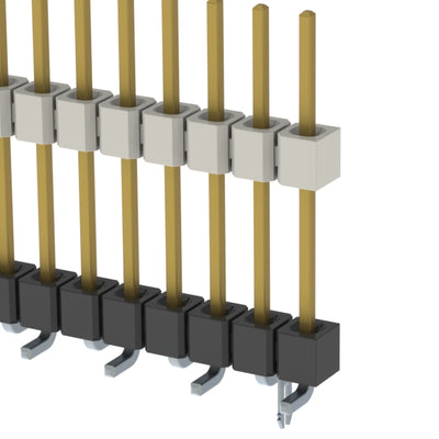 HW-21-10-S-S-555-SM-LC by Samtec Inc. - CONNECTOR HDR 21POS 0.1 STACK SMD