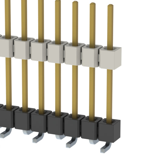HW-22-10-F-S-535-SM by Samtec Inc. - CONNECTOR HDR 22POS 0.1 STACK SMD