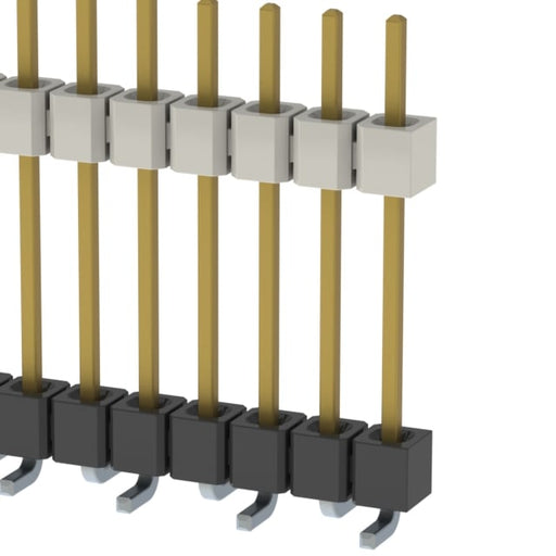 HW-17-10-F-S-675-SM by Samtec Inc. - CONNECTOR HDR 17POS 0.1 STACK SMD