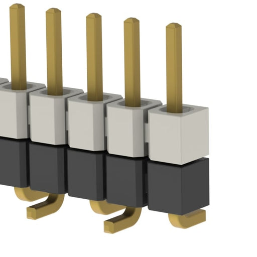 HW-08-16-G-S-250-SM by Samtec Inc. - CONNECTOR HDR 8POS 0.1 STACK SMD GOLD