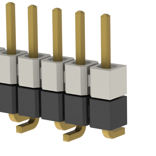 HW-20-17-G-S-250-SM by Samtec Inc. - CONNECTOR HDR 20POS 0.1 STACK SMD