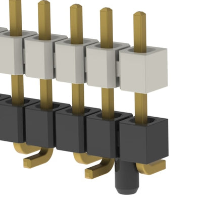 HW-08-08-G-S-325-SM-A by Samtec Inc. - CONNECTOR HDR 8POS 0.1 STACK SMD GOLD
