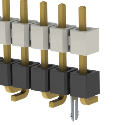 HW-12-08-G-S-375-SM-LC by Samtec Inc. - CONNECTOR HDR 12POS 0.1 STACK SMD