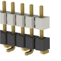 HW-19-16-H-S-375-SM by Samtec Inc. - CONNECTOR HDR 19POS 0.1 STACK SMD