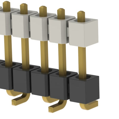 HW-24-08-G-S-465-SM by Samtec Inc. - CONNECTOR HDR 24POS 0.1 STACK SMD