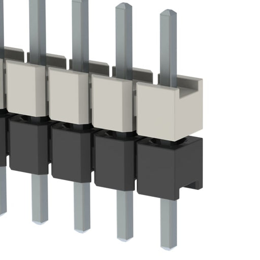 HW-16-08-TM-S-264-133 by Samtec Inc. - CONNECTOR HDR 16POS 0.1 STACK T/H