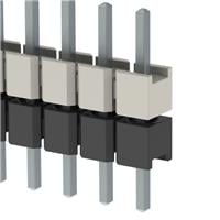 HW-10-07-T-S-250-100 by Samtec Inc. - CONNECTOR HDR 10POS 0.1 STACK T/H