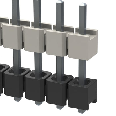 HW-14-08-T-S-375-075 by Samtec Inc. - CONNECTOR HDR 14POS 0.1 STACK T/H
