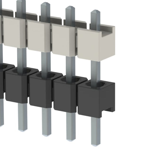 HW-07-17-T-S-300-100 by Samtec Inc. - CONNECTOR HDR 7POS 0.1 STACK T/H
