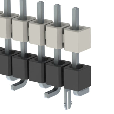 HW-20-08-T-S-350-SM-LC by Samtec Inc. - CONNECTOR HDR 20POS 0.1 STACK SMD TIN