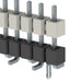 HW-12-08-T-S-370-SM-LC by Samtec Inc. - CONNECTOR HDR 12POS 0.1 STACK SMD TIN