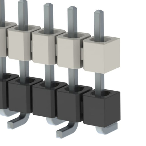 HW-09-17-T-S-350-SM by Samtec Inc. - CONNECTOR HDR 9POS 0.1 STACK SMD TIN