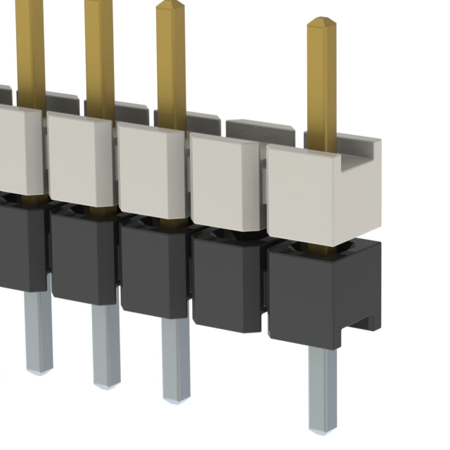 HW-24-16-F-S-200-122-002 by Samtec Inc. - CONNECTOR HDR 24POS 0.1 STACK T/H