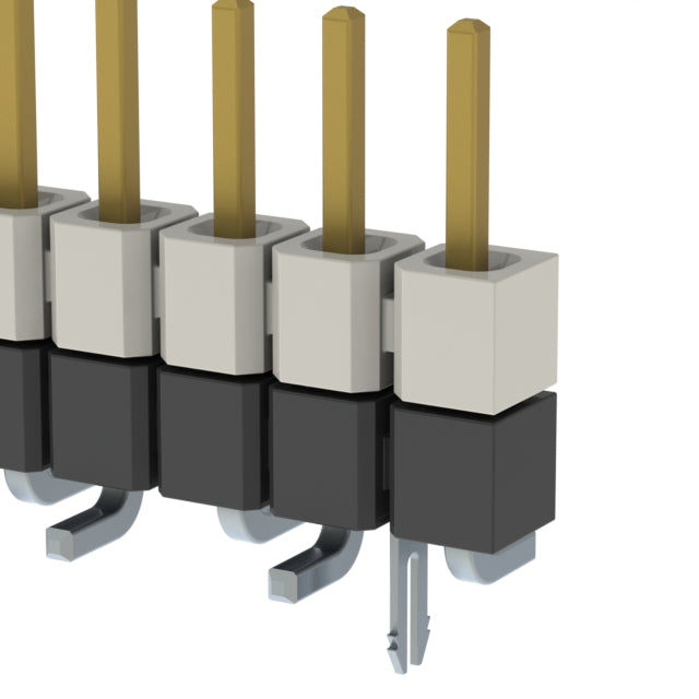 HW-29-08-LM-S-295-SM-LC by Samtec Inc. - CONNECTOR HDR 29POS 0.1 STACK SMD