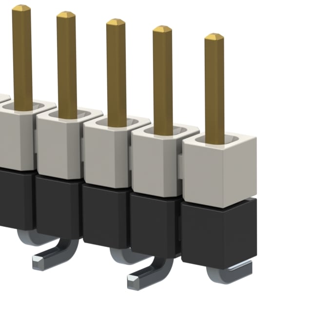 HW-23-16-F-S-250-SM-TR by Samtec Inc. - CONNECTOR HDR 23POS 0.1 STACK SMD
