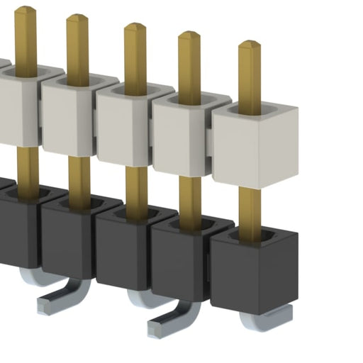 HW-16-08-S-S-375-SM by Samtec Inc. - CONNECTOR HDR 16POS 0.1 STACK SMD