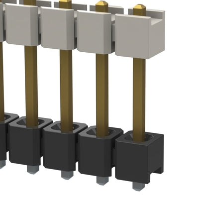 HW-10-08-F-S-475-055 by Samtec Inc. - CONNECTOR HDR 10POS 0.1 STACK T/H