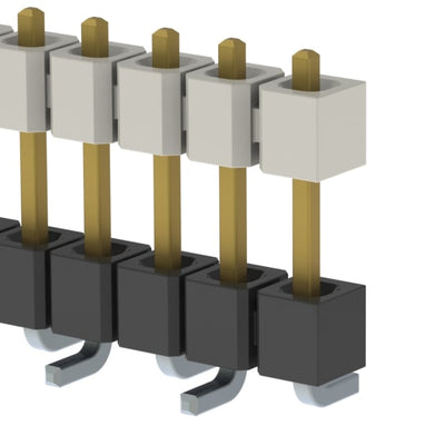 HW-36-08-S-S-400-SM by Samtec Inc. - CONNECTOR HDR 36POS 0.1 STACK SMD
