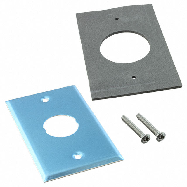 IAEFP1 by Panduit Corp - CONNECTOR FACEPLATE SILVER