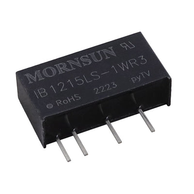 IB1215LS-1WR3 by Mornsun America, LLC - DC-DC ISOLATED 1 W 11.4~12.6V