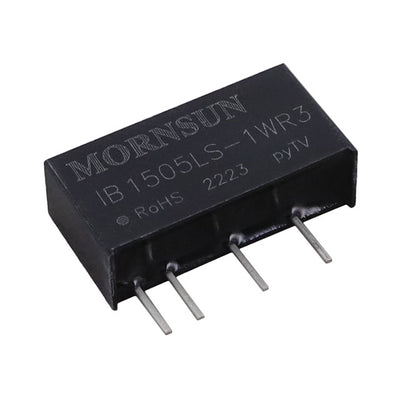 IB1505LS-1WR3 by Mornsun America, LLC - DC-DC ISOLATED 1 W 14.25-15.75V