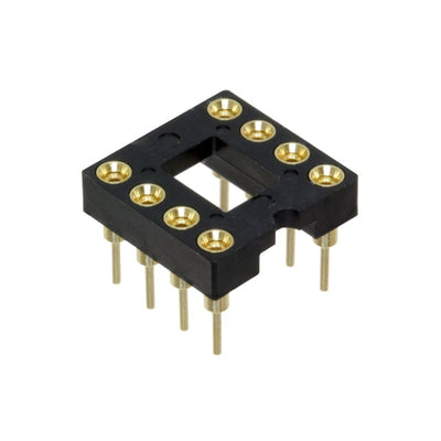 ICA-308-SGG by Samtec Inc. - CONNECTOR IC DIP SOCKET 8POS GOLD