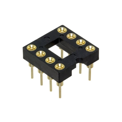 ICA-308-SGG by Samtec Inc. - CONNECTOR IC DIP SOCKET 8POS GOLD