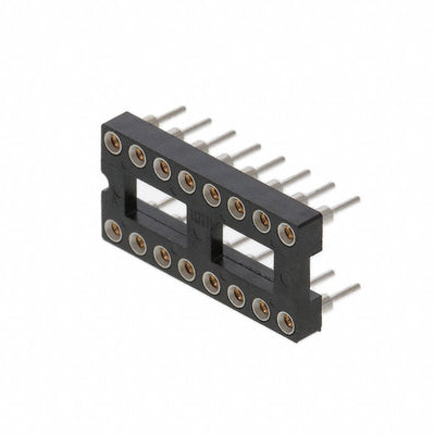 ICA-316-SGT by Samtec Inc. - CONNECTOR IC DIP SKT 16POS