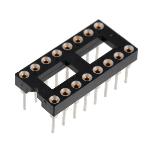ICA-316-ZAGT by Samtec Inc. - CONNECTOR IC DIP SOCKET 16POS GOLD