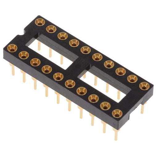 ICA-320-SGG by Samtec Inc. - CONNECTOR IC DIP SOCKET 20POS GOLD