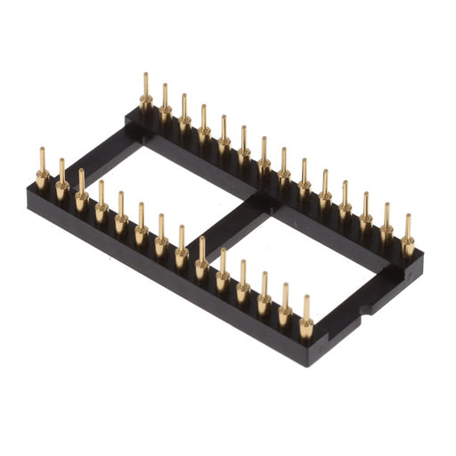ICA-628-SGG by Samtec Inc. - CONNECTOR IC DIP SOCKET 28POS GOLD