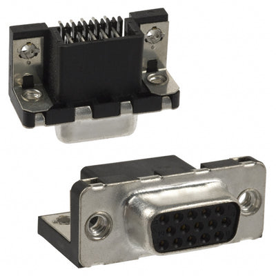ICD15S13E6GX00LF by Amphenol ICC (FCI) - CONNECTOR D-SUB HD RCPT 15P R/A SLDR