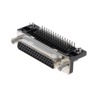 ICD44S13E4GV00LF by Amphenol ICC (FCI) - CONNECTOR D-SUB HD RCPT 44P R/A SLDR