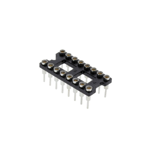 ICO-316-SGT by Samtec Inc. - CONNECTOR IC DIP SOCKET 16POS GOLD