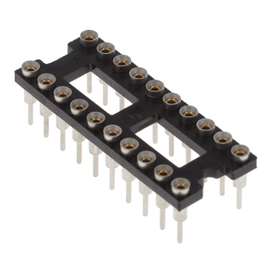 ICO-320-SGT by Samtec Inc. - CONNECTOR IC DIP SOCKET 20POS GOLD